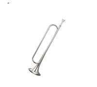Standard Brass Youth trumpet B flat silver with 7C mouthpiece and flag gloves