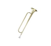 Standard Brass Youth trumpet in B flat 180 gold with 7C mouthpiece and flag gloves