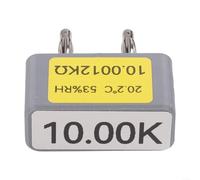 Standard Calibration Resistor, For Multimeter Accuracy Testing, 0.1% Tolerance 25PPM Temperature Coefficient, 4Mm Banana Design, For Handheld And Bench Multimeters(10K)