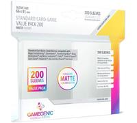 Standard Card Game Value Pack Matte Sleeves- Clear (200ct.)