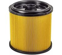 Standard Cartidge Filter & Retainer Fits for All Vacmaster Vacs 5-16 Gallon Vacuum Cartridge Filter and Retainer (Color : Yellow black)