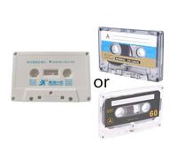 standard cassette tape player accessories empty 60 minute tape cassette tape