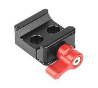 Standard Clamp Quick Release Mount Aluminium-alloy Adapter For Friction Arm Ballhead Cold Shoe Monitor Mount QR-NATO Lock Clamp With 1/4-inch Thread