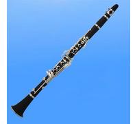 Standard Clarinet Clarinet Silver-plated B-flat Beginner Grade Exam Professional Performance 17-key Ebony