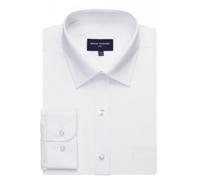 Standard Collar White Shirt by Brook Taverner - 7742A Juno