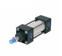 Standard Cylinder Pneumatic Air 32/40/50/63 MM Bore Double Action Tools 25/50/75/100/125/150MM Stroke 1Pcs(100mm Stroke,Bore 40mm)