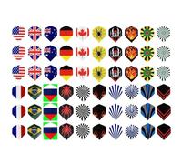 Standard Dart - Flights Dart Accessories Kit - Soft Tip Darts And Steel