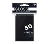STANDARD DECK PROTECTORS (50 CT. IN BOX) - BLACK