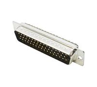 Standard Density, Machined 50 Pin 'D SUB' Connector. High Quality Male Solder Type Pins