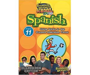 Standard Deviants - Standard Deviants School - Spanish, Program 11 - Using Verbs in the Present Indicative Tense (Classroom Edition) (DVD)