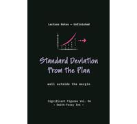 STANDARD DEVIATION FROM THE PLAN: A Funny Blank Lined Journal Notebook for Math Nerds and Data Enthusiasts; 6x9 Inches, 120 Pages