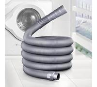 Standard Drain Hose Extension 100cm Flexible Waste Water Pipe for Washer and Dishwasher Replacement(80cm)