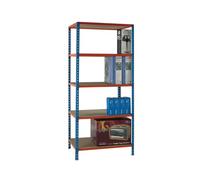 Standard Duty Painted Orange Shelf Unit Blue 378969
