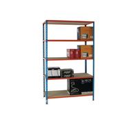 Standard Duty Painted Orange Shelf Unit Blue 378983