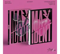 (STANDARD EDITION) STRAY KIDS MAXIDENT Mini Album (T-CRUSH/HEART Random - Ver. +1ea Store Gift Card) K-POP SEALED