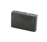 Standard Electric Guitar Bridge 54mm String Spacing 10.4mm Solid Metal for 42mm Standard Tremolo Block Guitar