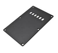 Standard Electric Guitar Pickguard 12Pcs Professional Tremolo Cavity Cover Back Plate For ST SQ Electric Guitar Multi Pickguard(A Black)