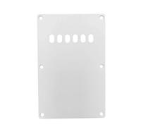 Standard Electric Guitar Pickguard 12Pcs Tremolo Cavity Cover Back Plate For ST SQ Electric Guitar Multi Pickguard ScratchPlate(A White)