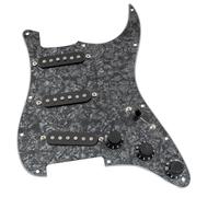 Standard Electric Guitar Pickguard Pro Pre Wired Standard Electric Guitar Pickguard Single Coil Pickups(4)