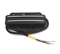 Standard Electric Guitar Pickups Alnico 2 TL Style Bridge Pickup Twin Blade Humbucker 4 Conduct Output 9K Alnico 2 Coil Splitting Electric Guitar Pickup(Black)