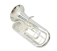 Standard Euphonium Euphonium 4 Pistons Silver Plated Beginner Adults Professional Practice Performance