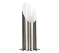 MiniSun | Modern Brushed Chrome Uplighter Wall Wash Lamp | Table Lamps, Home Décor & Improvement Essential