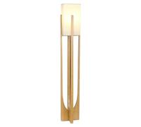 Standard Floor Lamps for Living Room Japanese Solid Wood Standing Lamp w/Fabric Lampshade Bedroom Sofa Wall Corner Vertical Indoor Lighting Lighting