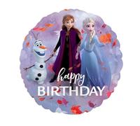 Standard Frozen 2 Happy Birthday Foil Balloon S60 Packed
