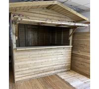 Standard Garden Chalet 2.7M wide x 2.4M deep by Churnet Valley - XCH11