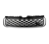 Standard Grill 1Pcs Car Front Upper Grille Grill For Land For Rover For Range For Rover For Evoque 2010 2011 2012-2018 Car Grilles(Silver)
