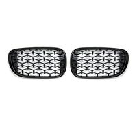 Standard Grill For BMW 7 Series G11 G12 2016-2020 Diamond Grills Front Kidney Grille Racing Grilles Car Grilles(Gloss black)