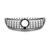 Standard Grill Front Grille For Benz For V-Class For W447 V260 V250 2015-2019 Front Bumper Racing Grill Accessories Car Grilles(Silver)