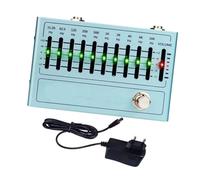 Standard Guitar Effects Pedal Guitar Effects Pedal With 10 Band EQ Coverage From 31.25Hz To 16Hz(R12addadapter)