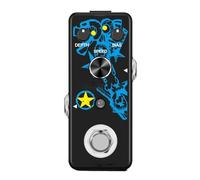 Standard Guitar Effects Pedal Professional Guitar Effects Pedal Tuner Overdrive Delay Edge Metal Instrument Accessories(9)