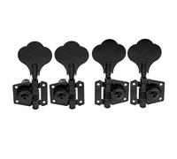 Standard Guitar Tuning Pegs 2R2L 24:1 Ratio Open Gear Electric Bass Tuners Tuning Pegs Keys Machine Heads Set
