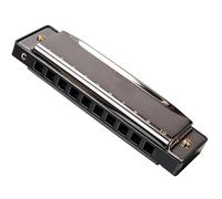 Standard Harmonica 10 Hole C Harmonica For Beginners Practice Playing The Instrument.(Bk)
