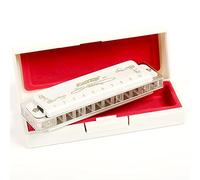 Standard Harmonica T008L Blues Diatonic Harp Harmonica, Mouth-Blowing Piano, 10-Hole C-Key High Performance, Suitable for Beginners, Students, Children, Adults, and Professional Players.