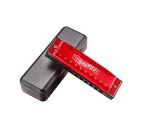 Standard Harmonica The 10 Hole Harmonica Is Suitable For Music Lovers To Practice Their Instruments.