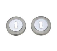 Standard Key Escutcheon On Round Rose