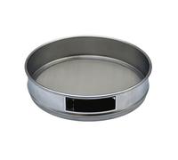 Standard Lab Test Sieve 325Mesh/0.045mm, Stainless Steel Filter Mesh with Chroming Frame Diameter 20cm 1pc