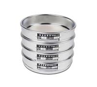 Standard Laboratory Test Sieve 30cm - 304 Stainless Steel Mesh with Chrome Plated Frame for Sampling and Inspection-1pc(100 mesh(0.15mm))
