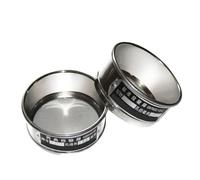 Standard Laboratory Test Sieve Filter Mesh Chroming Frame Sampling Inspection Sieve Dia 8cm 10-600 Mesh Laboratory Equipment