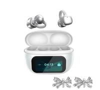 Standard Model G08 Rose Gold Bow Clasp Bluetooth Earphones Fashion Statement Ear Clip-On Accessories Earrings Versatile