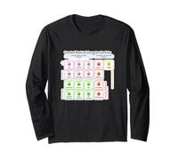 Standard Model of Elementary Particles Physics Student Gift Long Sleeve T-Shirt