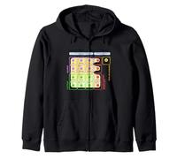 Standard Model of Elementary Particles Physics Student Gift Zip Hoodie