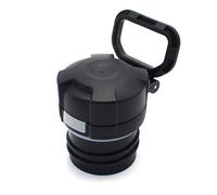 Standard-Mouth Replacement Flip Lid compatible with Hydroflask, Simple Modern Ascent, Classic Klean Kanteen. (Black)