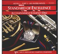 Standard of Excellence Book 1, Part 1, All Instruments, Accompaniment Compact Disc