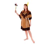 Native American Lady Fancy Dress Costume Halloween Halloween