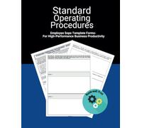 Standard Operating Procedures: Employee Sops Template Forms