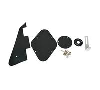 Standard Pickguard/Control Backplate/Switch Cavity Cover Mounting Screw For Styles Guitar 1Ply Black/Yellow Electric Guitar Pickguard Pickguard Set Guitar Back Plate Cover Guitar Plate